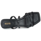 MICHAEL Michael Kors CORRINE SANDAL Black Women's Slipper - 6