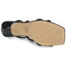 MICHAEL Michael Kors CORRINE SANDAL Black Women's Slipper - 7
