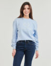 Felpe Tommy Hilfiger REG FLAG SCRIPT CNK SWTSHRT Blu Felpe Donna - 2