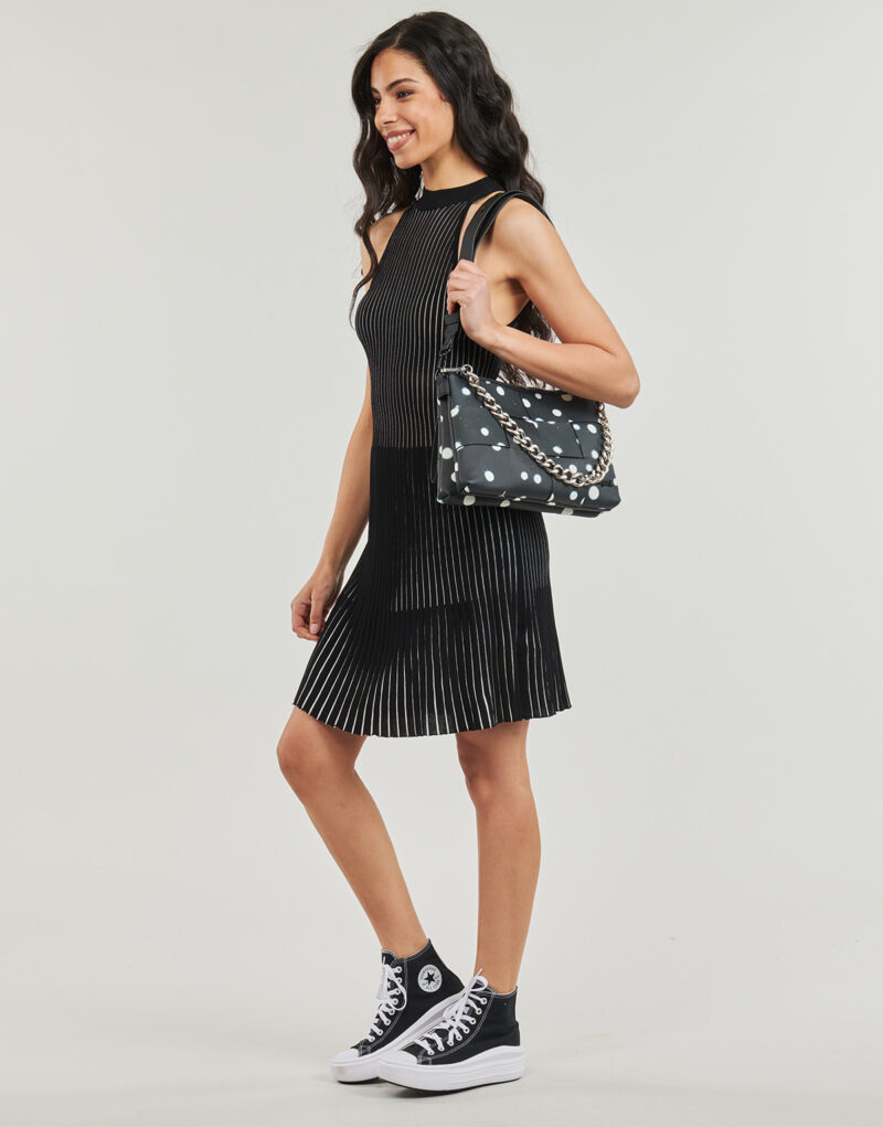 Abito corto Desigual VEST_MIRNA Nero Abiti corti Donna - 3