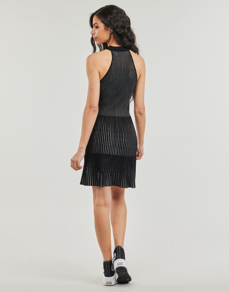 Abito corto Desigual VEST_MIRNA Nero Abiti corti Donna - 4