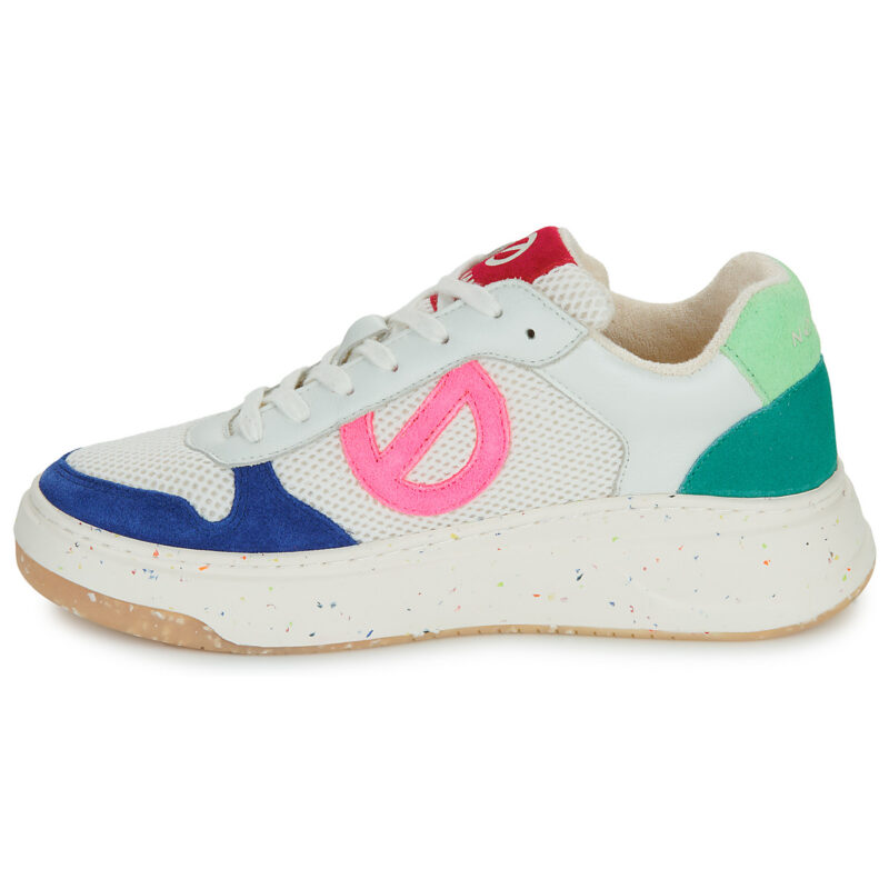 No Name BRIDGET SNEAKER W Wei&szlig;e Low-Sneaker f&uuml;r Damen - Gr&ouml;&szlig;e 4