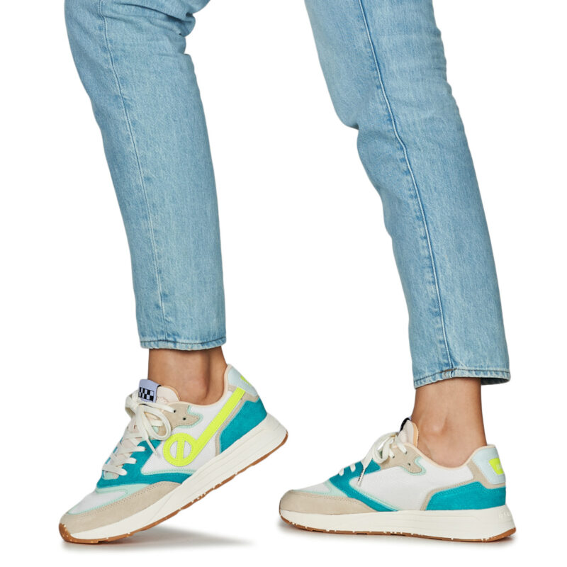 No Name POWER JOGGER W Wei&szlig;e Low Sneakers f&uuml;r Damen - Gr&ouml;&szlig;e 8