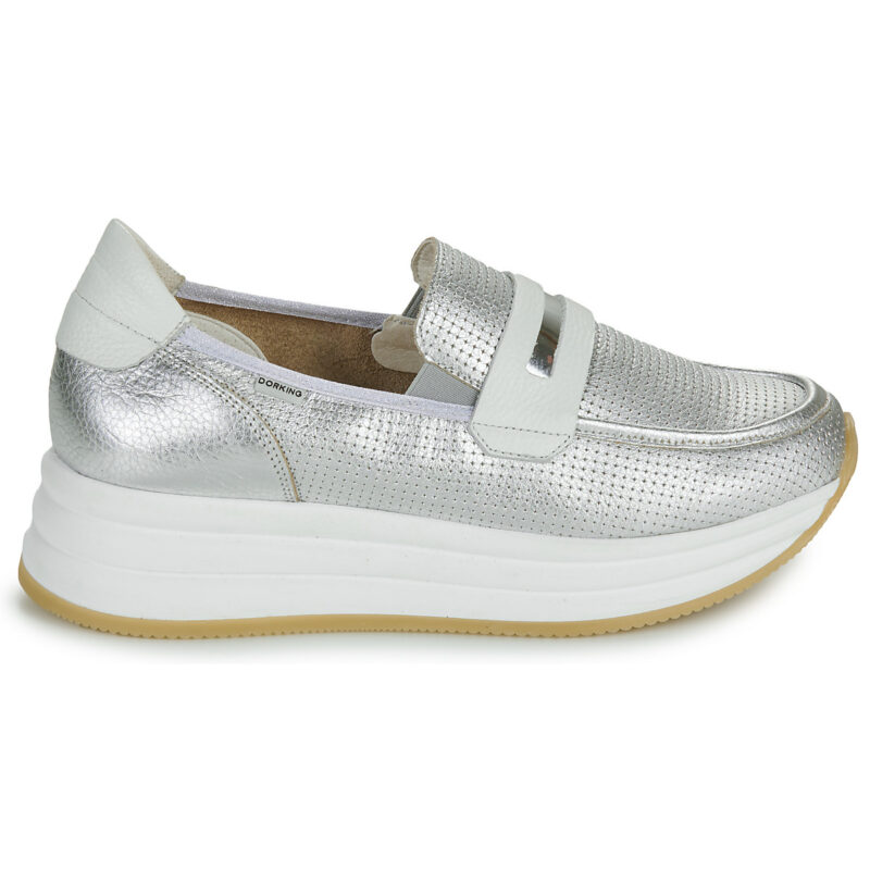 Dorking DRAZ Silver Women's Loafers - 2