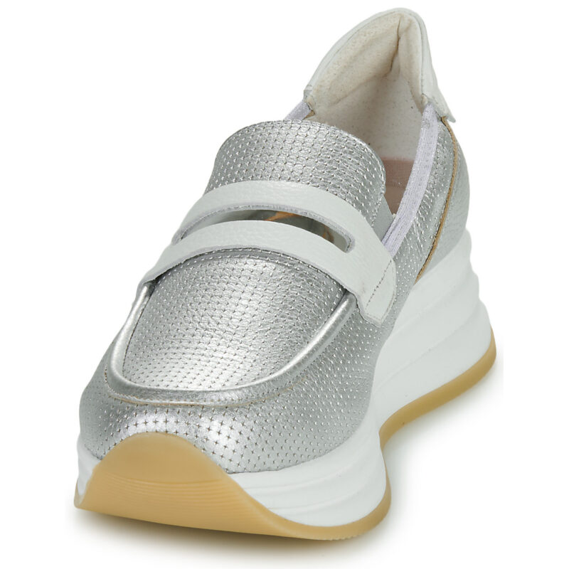 Dorking DRAZ Silver Women's Loafers - 3