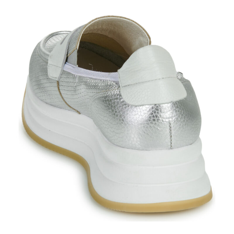 Dorking DRAZ Silver Women's Loafers - 5