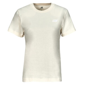 T-shirt  New Balance  SMALL LOGO T-SHIRT  Beige -  T-shirt maniche corte Donna