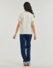 T-shirt New Balance SMALL LOGO T-SHIRT Beige T-shirt maniche corte Donna - 4