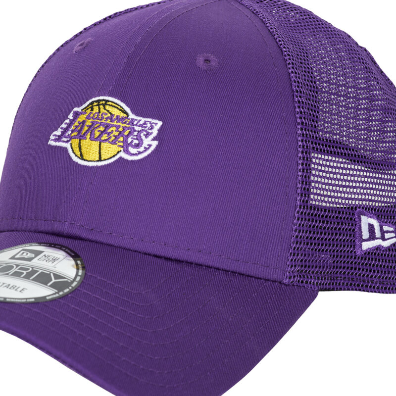 Cappellino New Era HOME FIELD 9FORTY TRUCKER LOS ANGELES LAKERS TRP Viola Cappellini Donna - 3