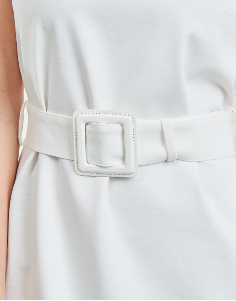 Abito corto Les Petites Bombes IOLE Bianco Abiti corti Donna - 5