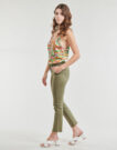 Pantaloni slim Les Petites Bombes INDIANA Kaki Pantaloni slim Donna - 3