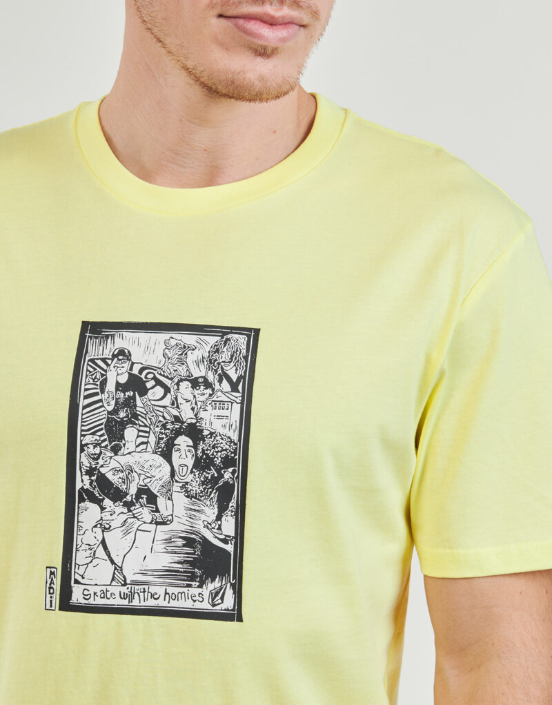 Volcom MADITI BSC SST Yellow T-shirt Short sleeve T-shirt Men - 5
