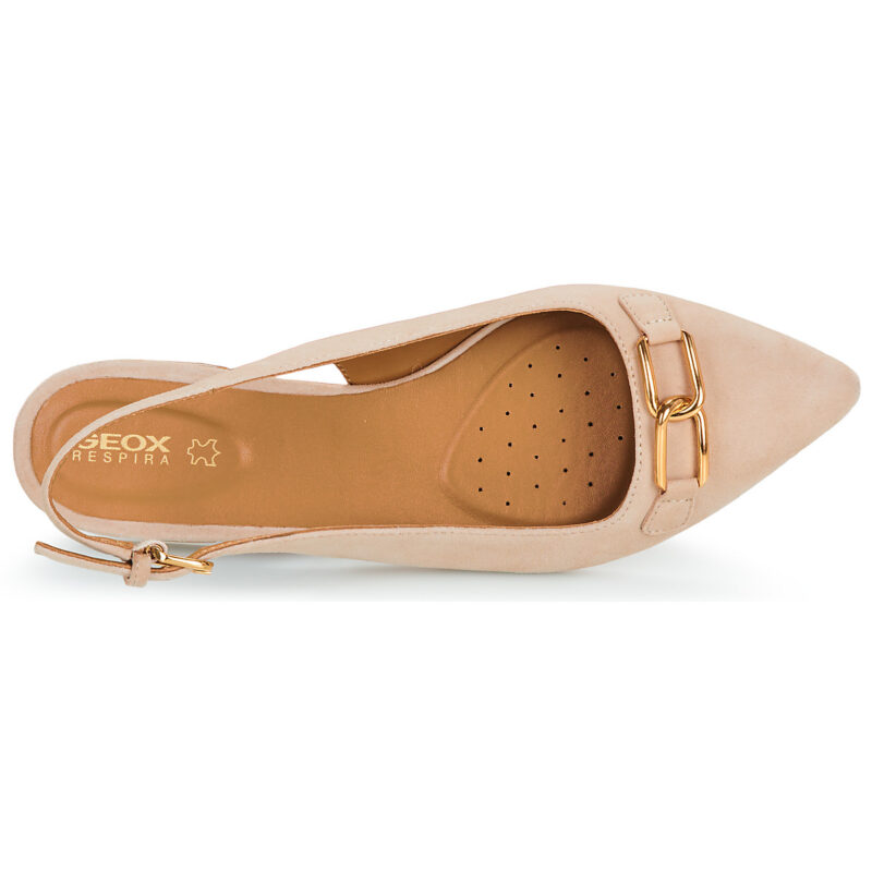 Geox D CHARYSSA Beige Ballerine Donna - 6