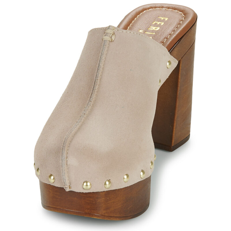 Fericelli MINELOVA Beige Damen-Clogs - 3
