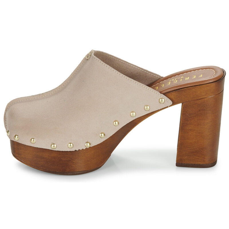 Fericelli MINELOVA Beige Damen-Clogs - 4