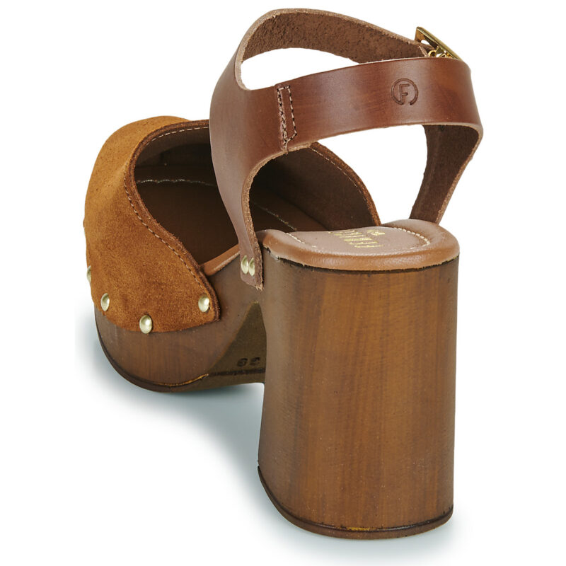 Fericelli ANEMONE Brown Damen-Clogs - Gr&ouml;&szlig;e 5