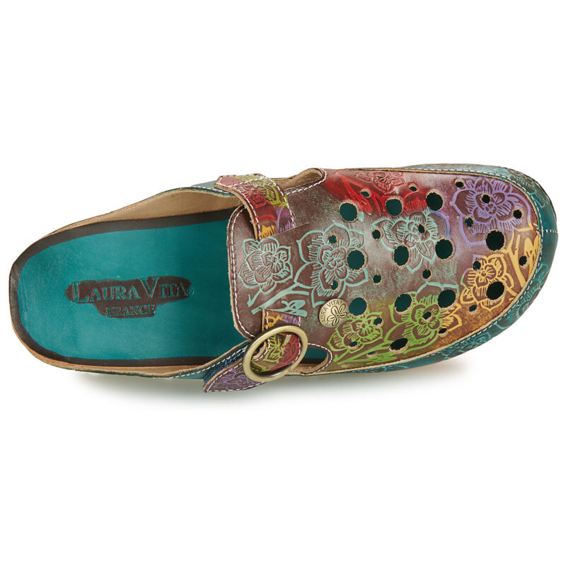 Laura Vita  DORRY  Blu -  Zoccoli Donna - 6