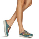 Laura Vita  DORRY  Blu -  Zoccoli Donna - 8