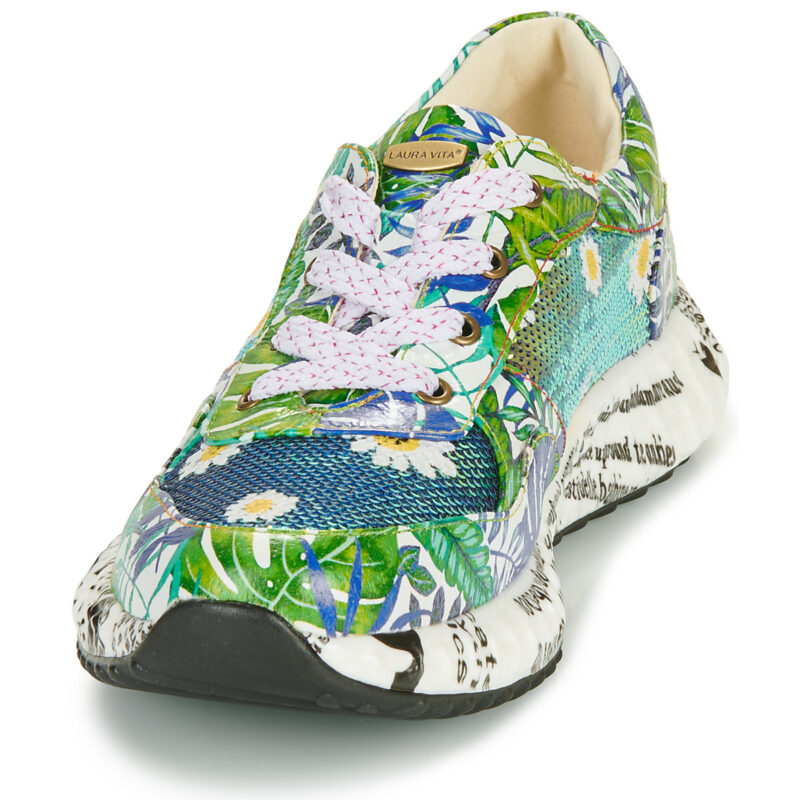 Laura Vita  BURTON  Verde -  Sneakers basse Donna - 3