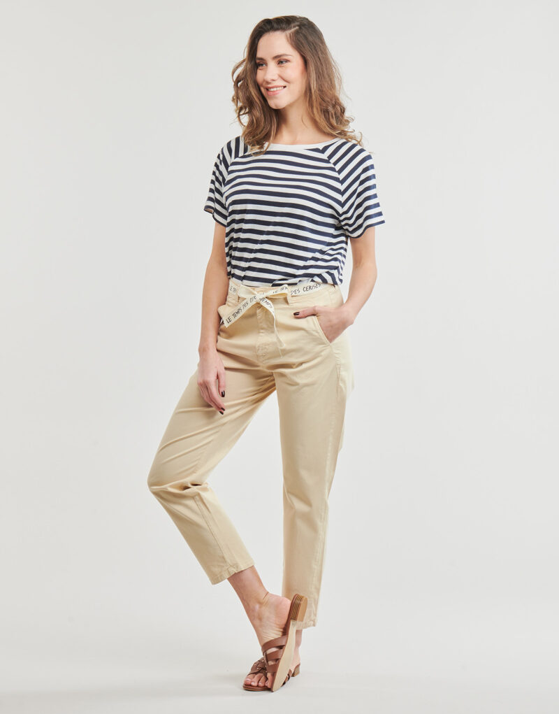 Pantalone Chino Le Temps des Cerises FARLO Beige Pantaloni Chino Donna - 3
