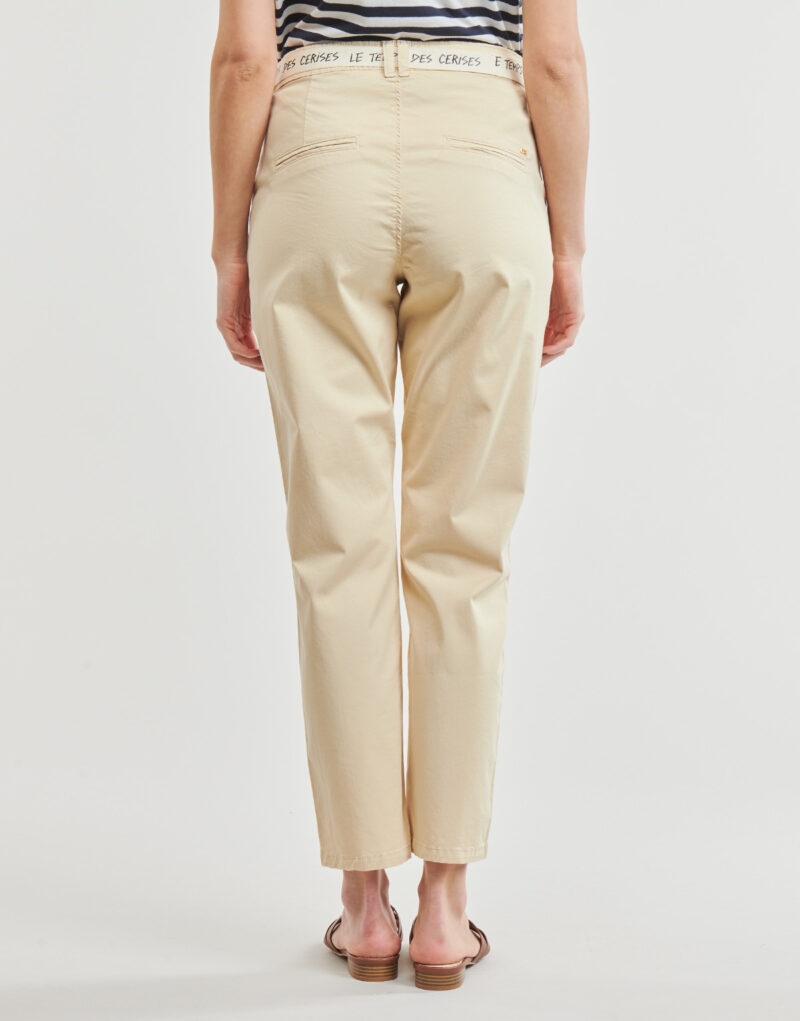 Pantalone Chino Le Temps des Cerises FARLO Beige Pantaloni Chino Donna - 4