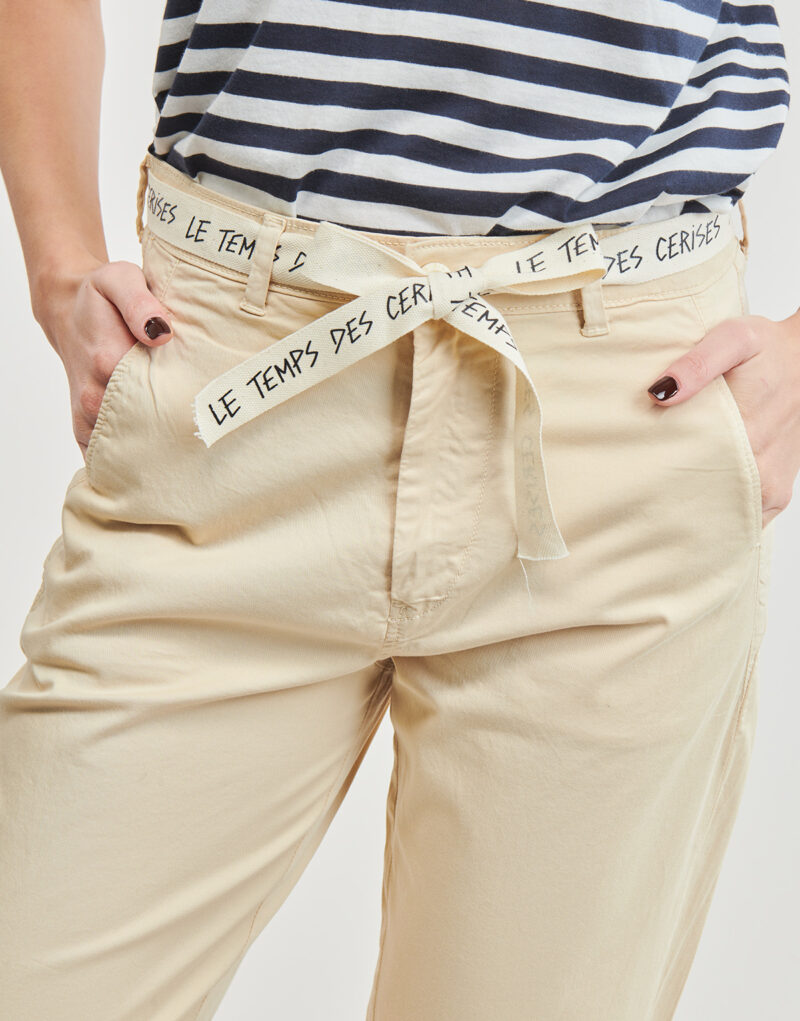 Pantalone Chino Le Temps des Cerises FARLO Beige Pantaloni Chino Donna - 5