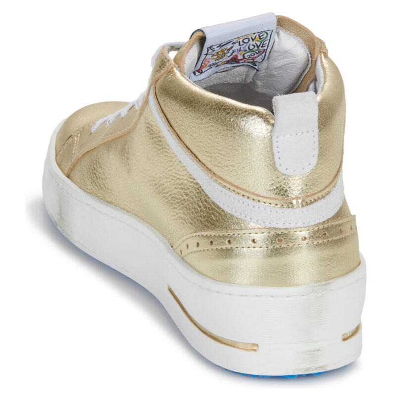 Semerdjian GIBRA Oro Sneakers alte Donna - 5