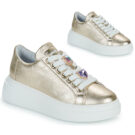 Meline LO100-ACC-P9608 Goldene Damen-Sneaker - Gr&ouml;&szlig;e 1