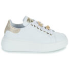 Meline LO247-ACC-P9096 Zapatillas bajas blancas para mujer - 2