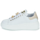Meline LO247-ACC-P9096 Zapatillas bajas blancas para mujer - 4