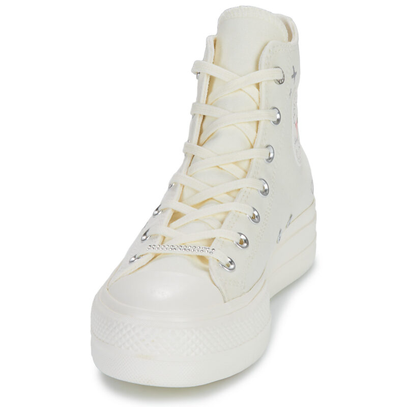 Converse CHUCK TAYLOR ALL STAR LIFT Bianco Sneakers alte Donna - 3