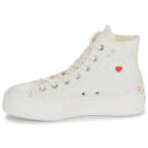 Converse CHUCK TAYLOR ALL STAR LIFT Bianco Sneakers alte Donna - 4