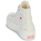 Converse CHUCK TAYLOR ALL STAR LIFT Bianco Sneakers alte Donna - 5