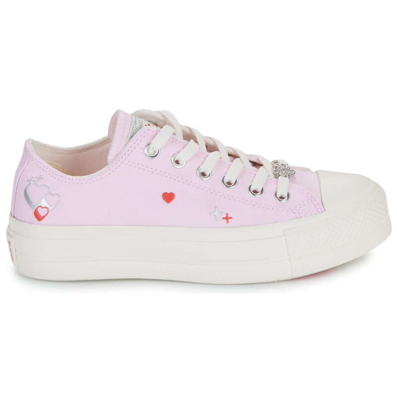 Converse CHUCK TAYLOR ALL STAR LIFT Pink Low Sneaker f&uuml;r Damen - Gr&ouml;&szlig;e 2