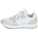 Calvin Klein Jeans RUNNER SOCK LACEUP NY-LTH W Bianco Sneakers basse Donna - 4