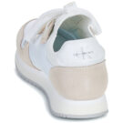 Calvin Klein Jeans RUNNER SOCK LACEUP NY-LTH W Bianco Sneakers basse Donna - 5