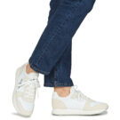 Calvin Klein Jeans RUNNER SOCK LACEUP NY-LTH W Bianco Sneakers basse Donna - 8