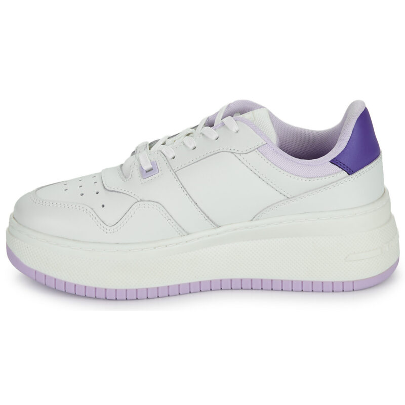 Tommy Jeans TJW RETRO BASKET FLATFORM ESS Wei&szlig; Damen Sneaker - 4