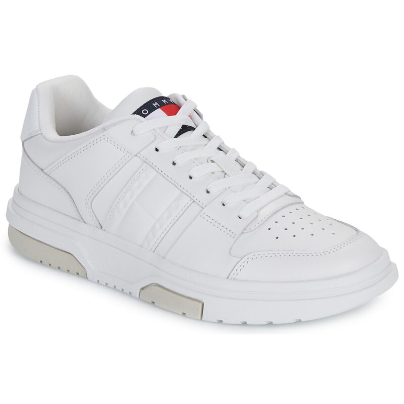 Tommy Jeans THE BROOKLYN LEATHER Blanc Baskets basses Femme - 1