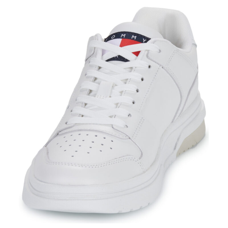 Tommy Jeans THE BROOKLYN LEATHER Blanc Baskets basses Femme - 3