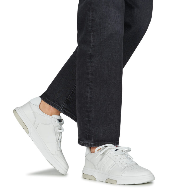 Tommy Jeans THE BROOKLYN LEATHER Blanc Baskets basses Femme - 8