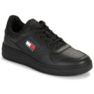 Tommy Jeans TJM RETRO BASKET ESS Noir Baskets Homme - 1