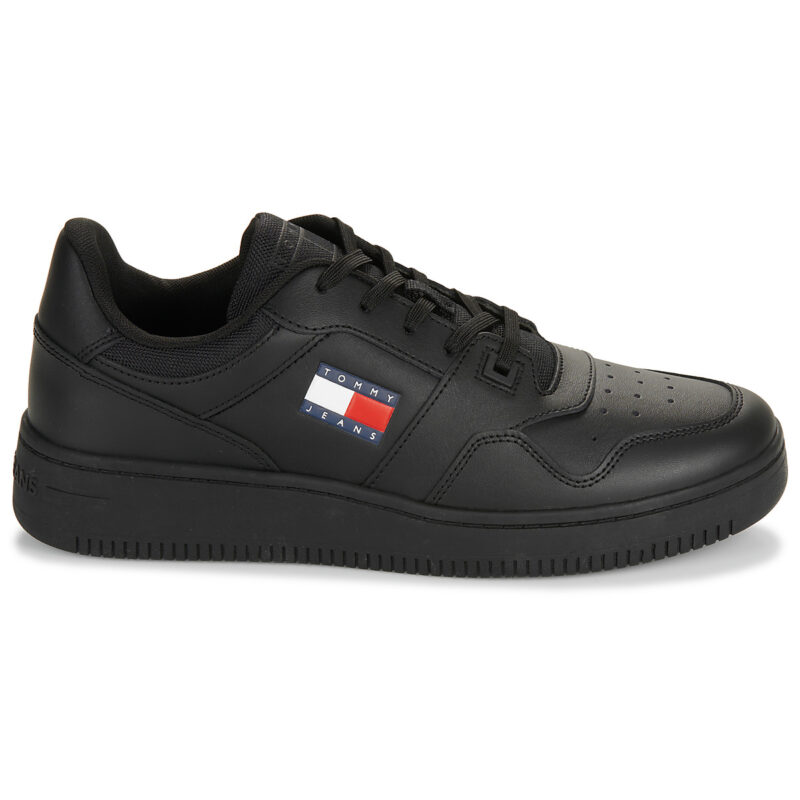Tommy Jeans TJM RETRO BASKET ESS Noir Baskets Homme - 2