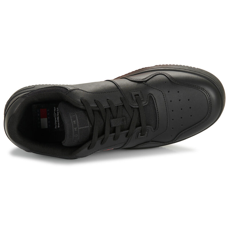Tommy Jeans TJM RETRO BASKET ESS Noir Baskets Homme - 6