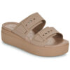Crocs  Brooklyn Buckle LowWdg  Beige -  Ciabatta Donna