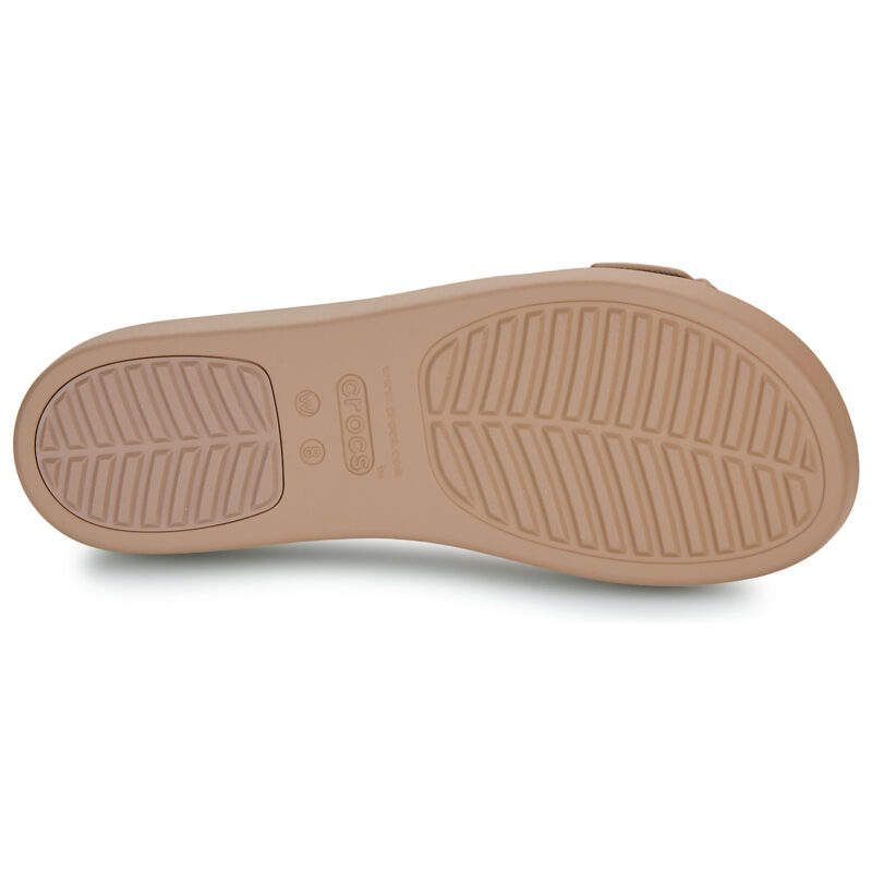 Crocs  Brooklyn Buckle LowWdg  Beige -  Ciabatta Donna - 7