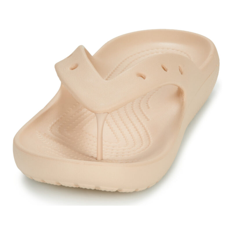 Crocs Classic Flip v2 Beige Tongs Femme - 3