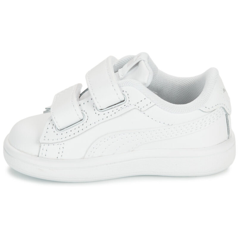 Puma SMASH 3.0 L INF Bianco Sneakers Bambino - 4