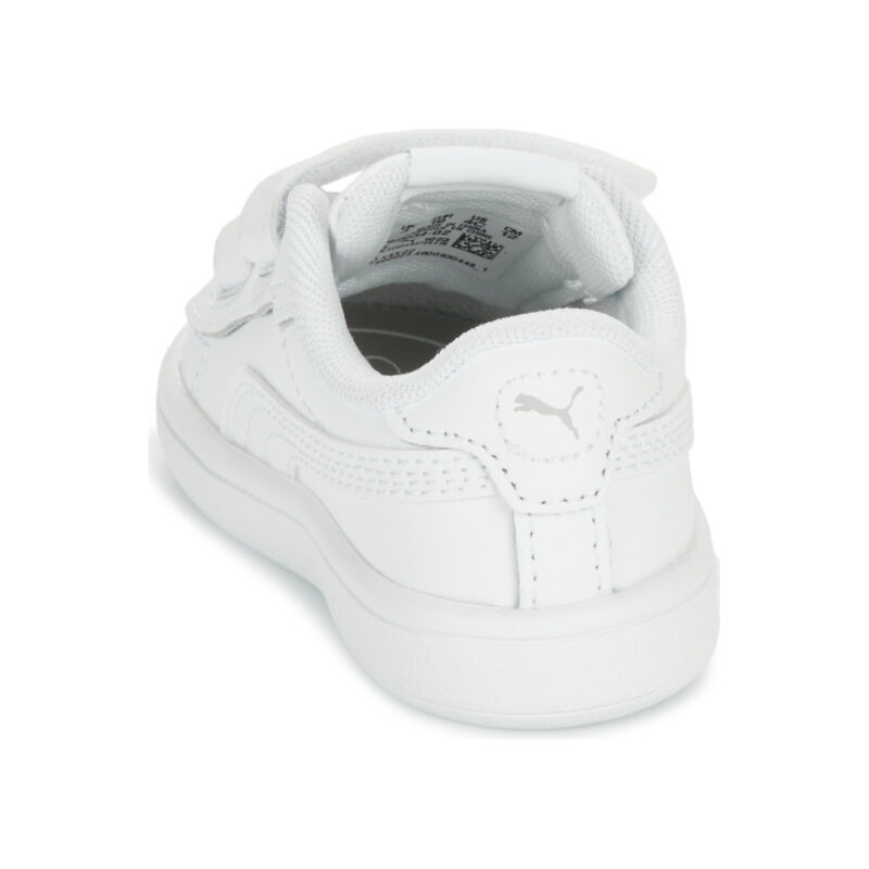 Puma SMASH 3.0 L INF Bianco Sneakers Bambino - 5
