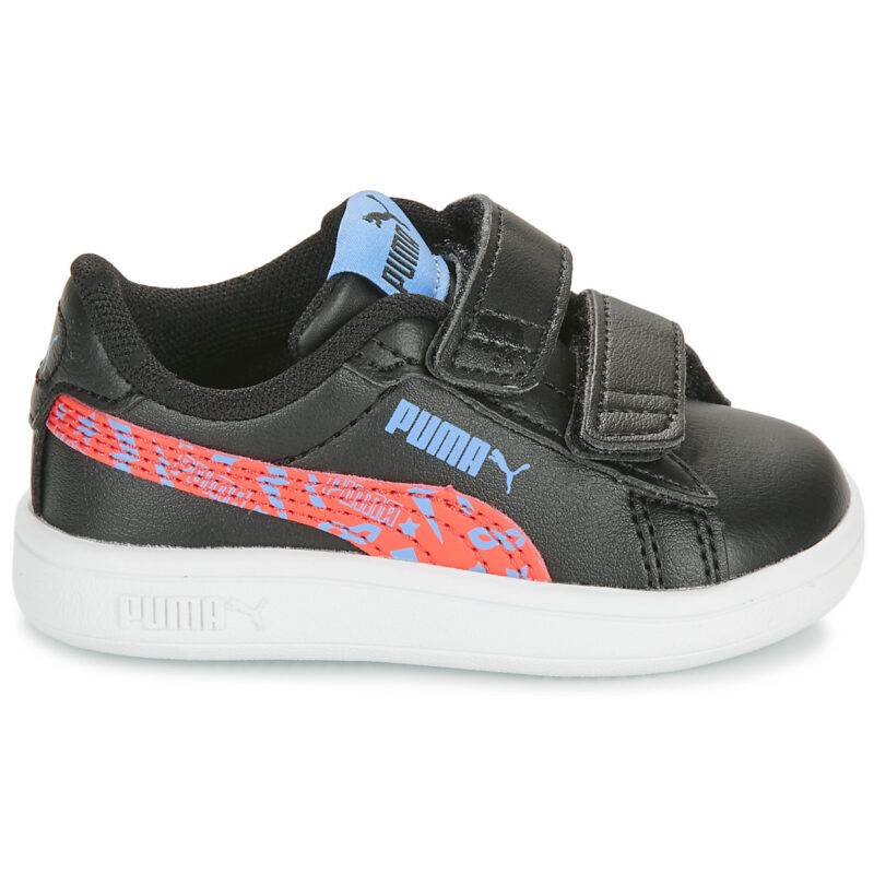 Puma SMASH 3.0 L INF Nero Sneakers Bambino - 2